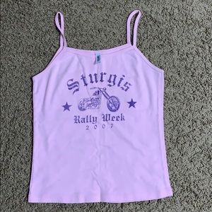 Pink Stergis tank top